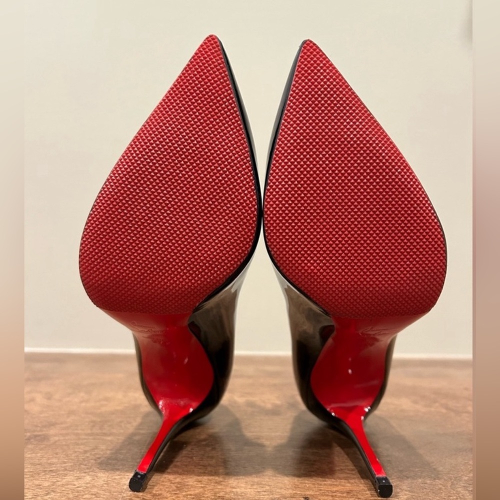 Christian Louboutin patent pigalle follies 100mm - Picture 8 of 10